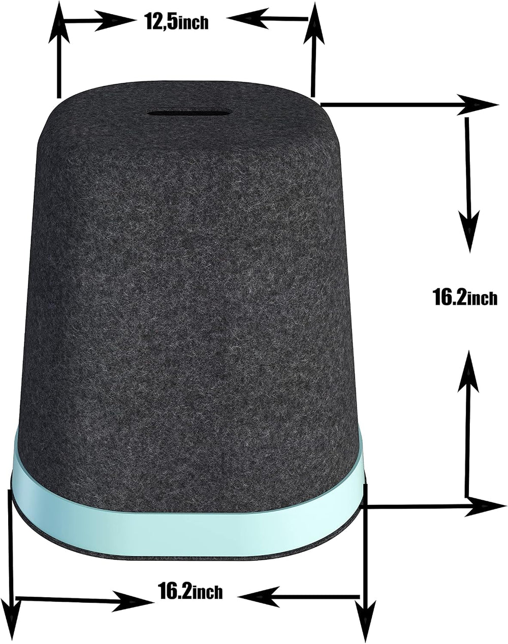 Stackable Storage Ottomans Multi-Functional Footrest Side Table Nesting Chair...