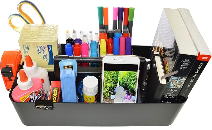 2 PACK - Portable DIY 8 Dividers Durable Plastic Tote Tool & Supply Cleaning - Image 9