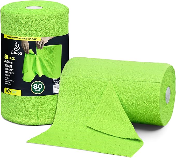 LIVOS Microfiber Cleaning Cloth Roll by LIVOS