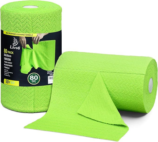 LIVOS Microfiber Cleaning Cloth Roll by LIVOS