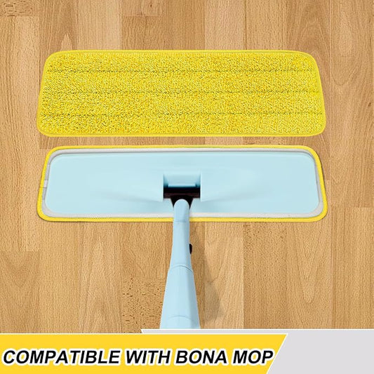 16.5 inch Reusable Mop Pads Microfiber Spray Mop Replacement Heads - Image 2