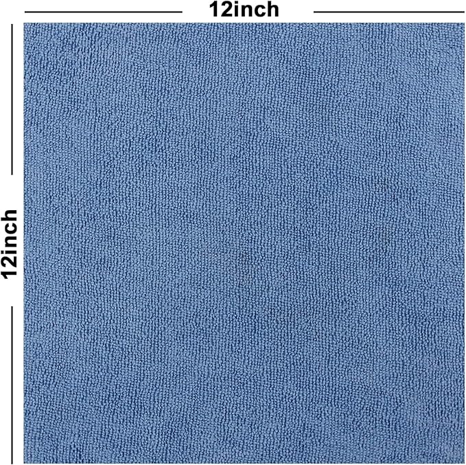 Tricol Clean Profesional Resuable Lint Free Microfiber Edgeless Cleaning Cloth - Image 2