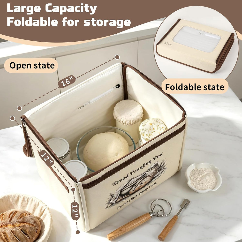 Bread Proofing Box, Sourdough Starter Warmer & Dough Proofer