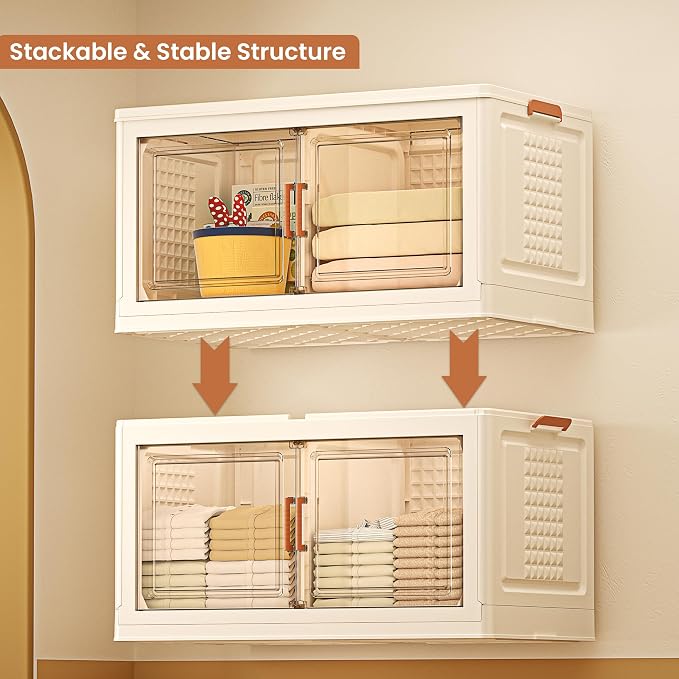 376QT/94Gal 2 Layers Stackable Storage Bins - Image 9