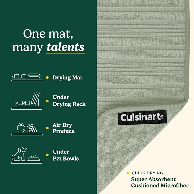Cuisinart Dish Drying Mats for Kitchen Counter - Image 3