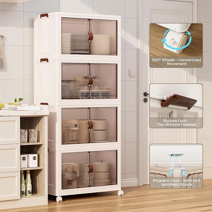 Jalove 50QT Plastic Storage Bins - Image 7