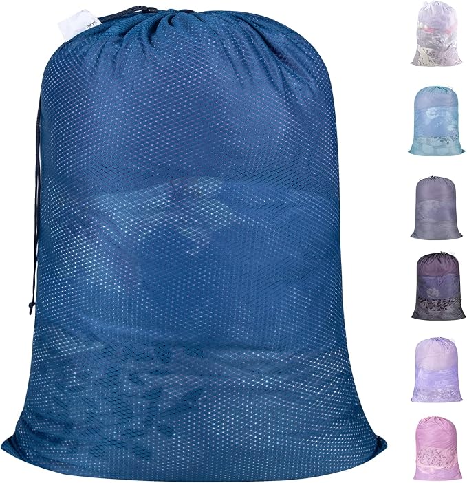 Polecasa Diamond Mesh Laundry Bags, 24 x 36 inches Heavy Duty Mesh Laundry Bag by Polecasa