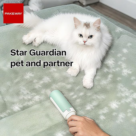 PAKEWAY 2 Pack Pet Hair Removal Tool, Reusable Dog & Cat Fur Remover - Image 2