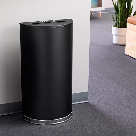 Safco Trash Can, 15 Gallon Garbage Bin - Image 5
