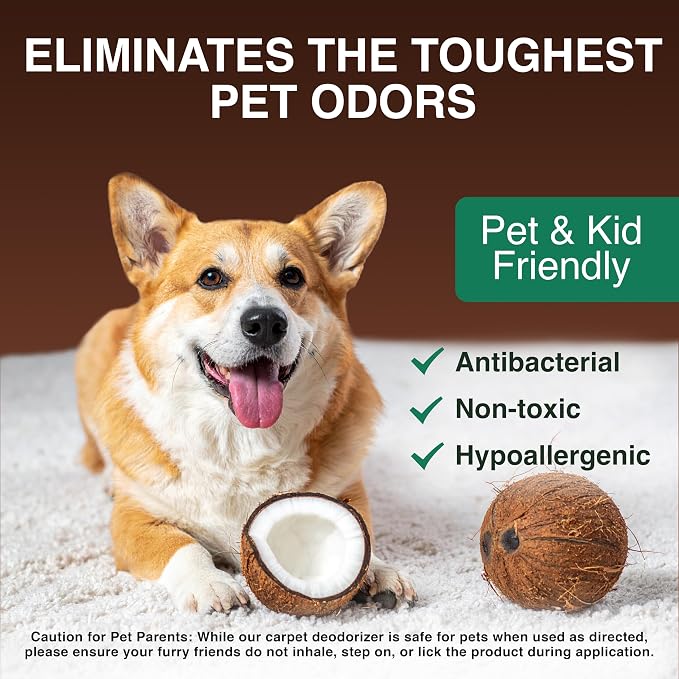 Good Natured Brand | Carpet Deodorizer & Freshener Powder | 31 oz Pet Odor - Image 3