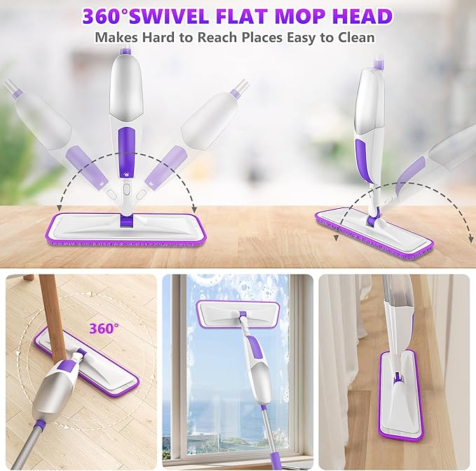 Microfiber Spray Mops for Floor Cleaning - Image 4