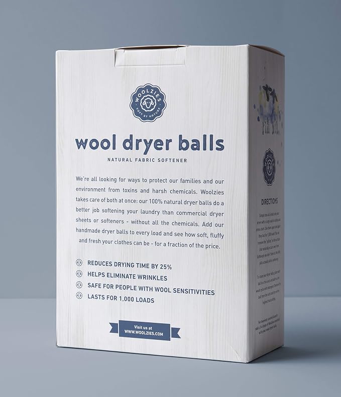 Woolzies Wool Dryer Balls Organic: Our Big Wool Spheres are the Best fabric - Image 7