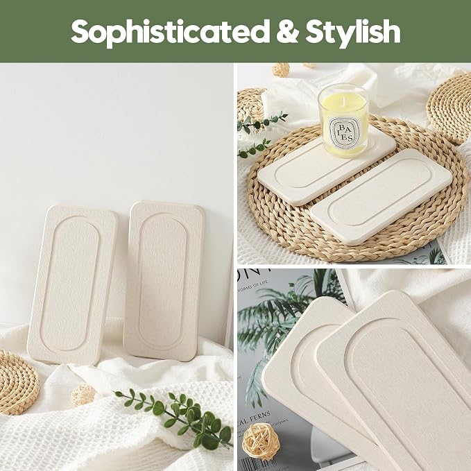 2Pack Diatomite Stone Sink Tray, Water Absorbing Faucet Mat - Image 7