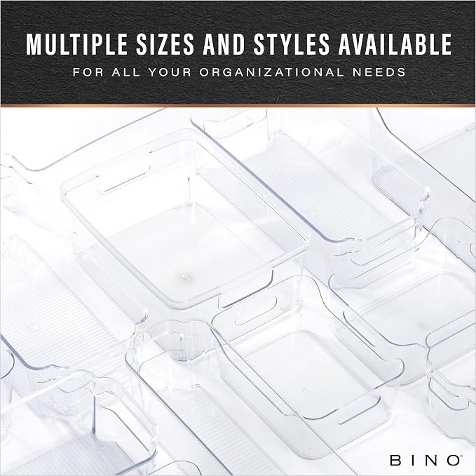 BINO | Plastic Organizer Bins, X-Small - Image 8