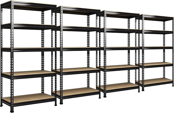 PrimeZone 32"W x 16"D x 63" H Storage Shelves by PrimeZone