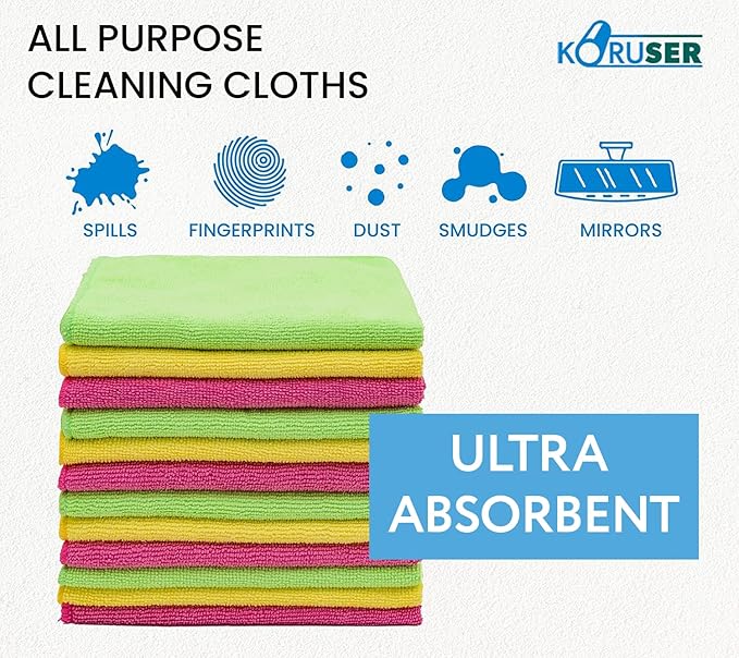 Microfiber Cleaning Cloths - Image 2