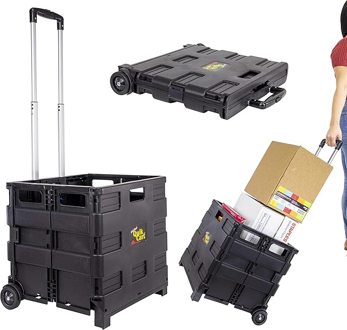 dbest products Quik Cart without Lid Travel Portable Mobile Storage Collapsible by dbestproductsInc