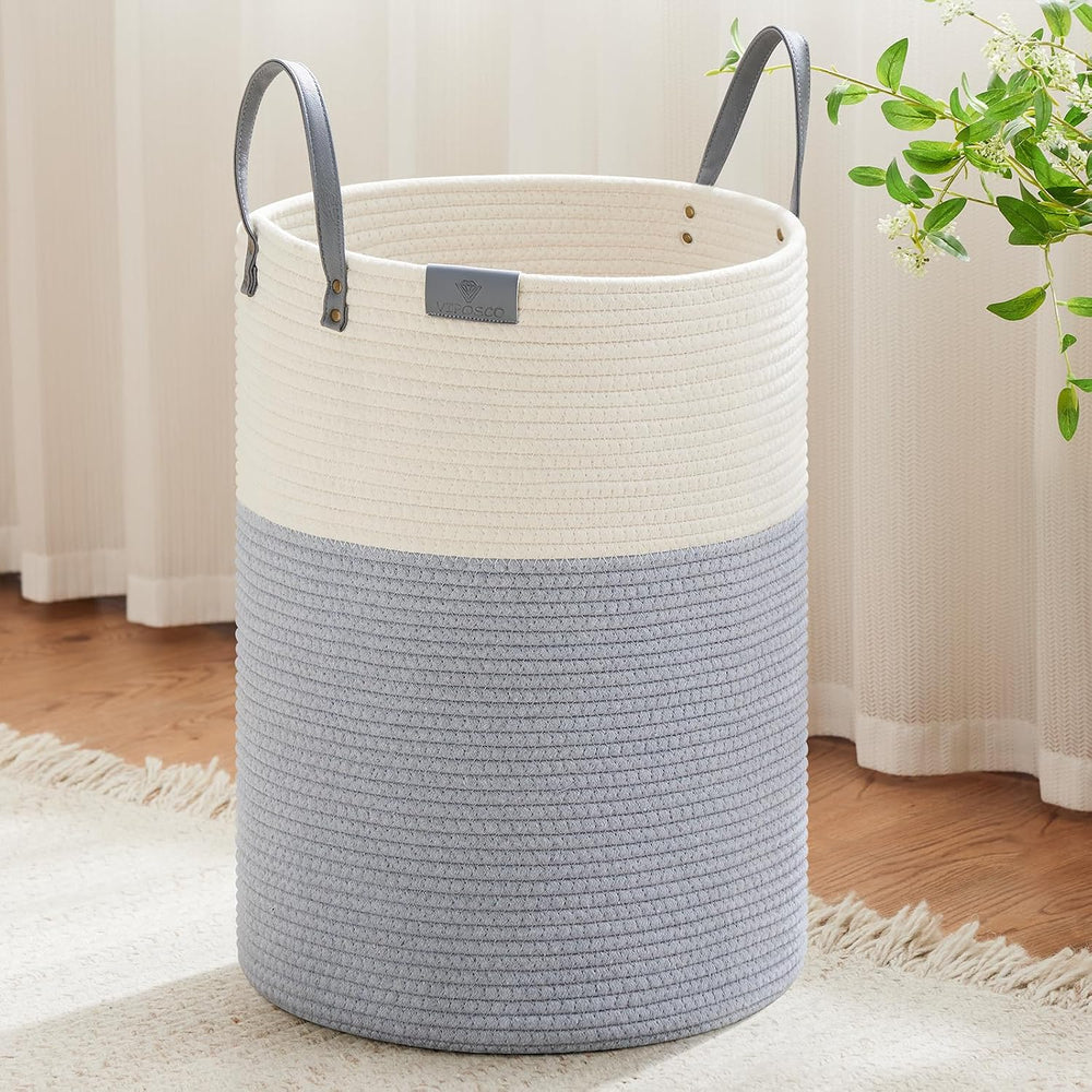 VIPOSCO Tall Laundry Basket, Large Dirty Clothes Hamper