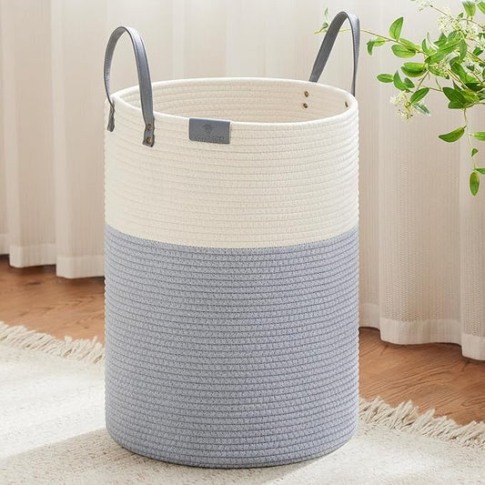 VIPOSCO Tall Laundry Basket, Large Dirty Clothes Hamper by VIPOSCO