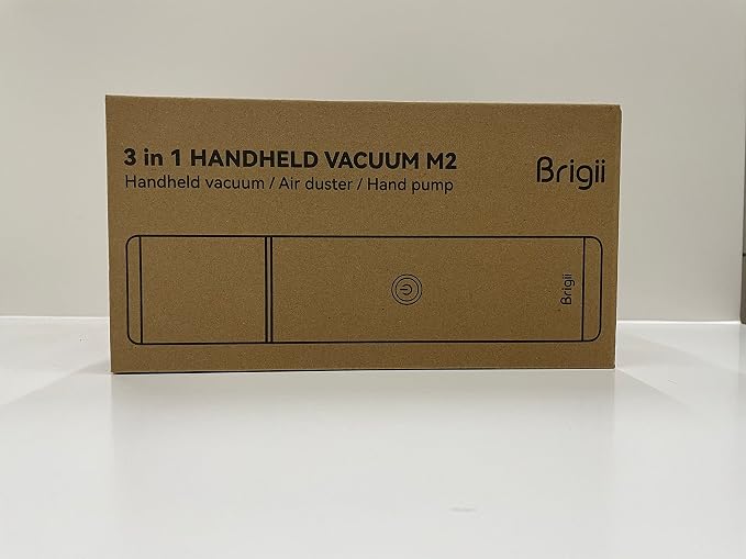 Brigii Crevice Vacuum, Handheld Vacuum & Air Duster & Hand Pump 3 in 1 - Image 8