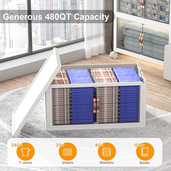 Extra Large Stackable Storage Bins - Image 7