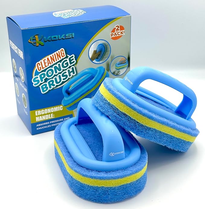 2-Piece Cleaning Brush for Bathroom Kitchen Bathtub Toilet Cleaner All Purpose - Image 8