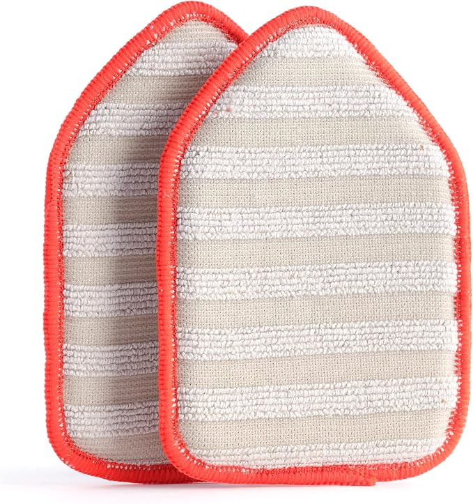 Replacement Microfiber Pad for Moku Home Extendable Tub Tile Shower Scrubber by MOKUHOME