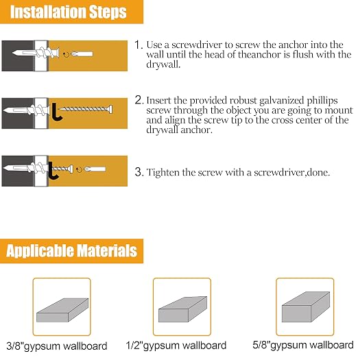 KURUI 510Pcs Wall Hanging Kit - Image 8