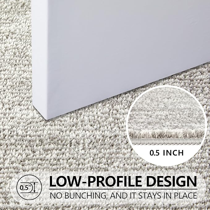 REFETONE Indoor Doormat, Front Door Mat 32"x48" Absorbent Rubber Backing Non - Image 4