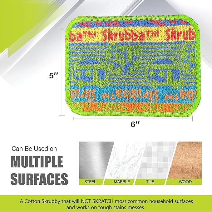 Wet-It Skrubba Non-Scratch Scouring Pad – European Scrubby Sponge - Image 5