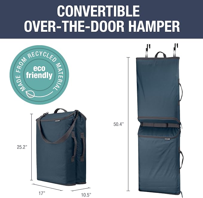 CleverMade Convertible Laundry Hamper Bag - Image 2