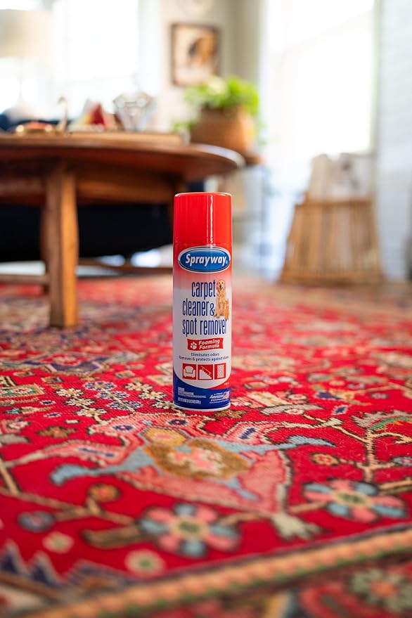 Sprayway Carpet Cleaner, 19oz | Removes Pet Stains & Odors, Foaming Action | - Image 4