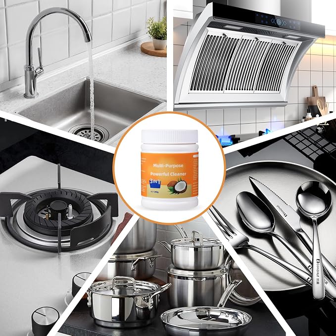 Multi-Purpose Powerful Cleaner for Kitchen, Heavy Kitchen Duty Degreaser - Image 6