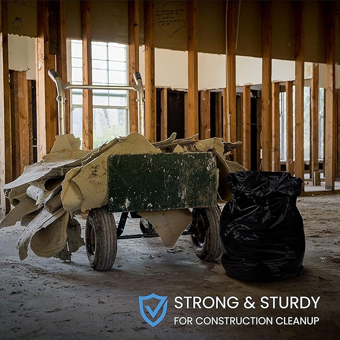 ToughBag 55 Gallon Trash Bags, 55-60 Gallon Trash Bags Heavy Duty - Image 4