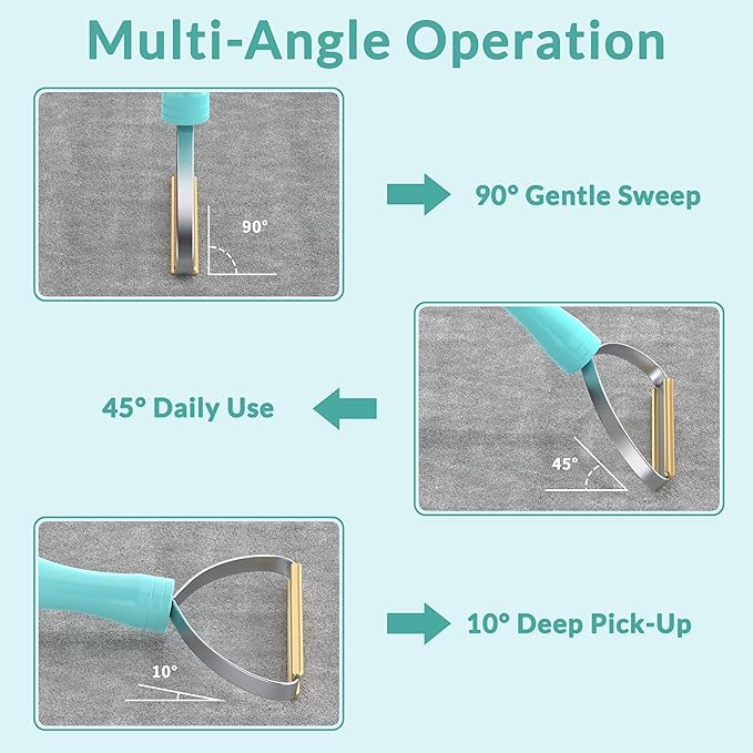 Deep Cleaner Pro Pet Hair Remover-Special Cat Hair Remover Multi Fabric Edge - Image 6