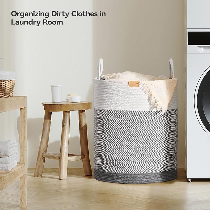 Laundry Hamper 95L, Large Laundry Basket - Image 3