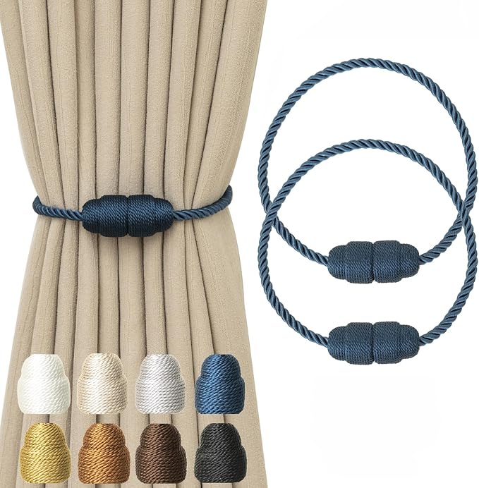 Magnetic Curtain Tiebacks by CurtainTiebacks