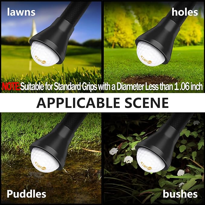 4pcs Golf Ball Retriever, Quick-Install Golf Ball Picker Upper Tool, Durable - Image 2