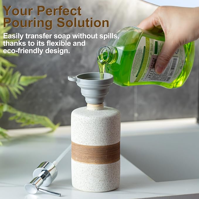 Soap Dispenser for Kitchen & Bathroom, Dish Soap, Hand Soap, Conditioner - Image 4