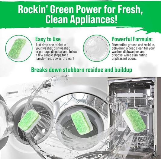 Rockin' Green Deep Cleaning and Deodorizing Tablets - Image 2