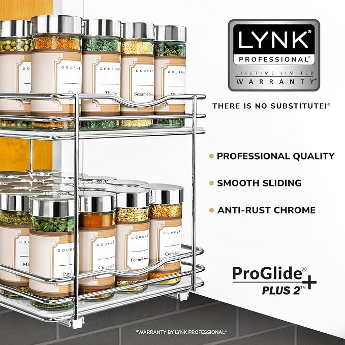 LYNK PROFESSIONAL® Pull Out Spice Rack Organizer - Image 2