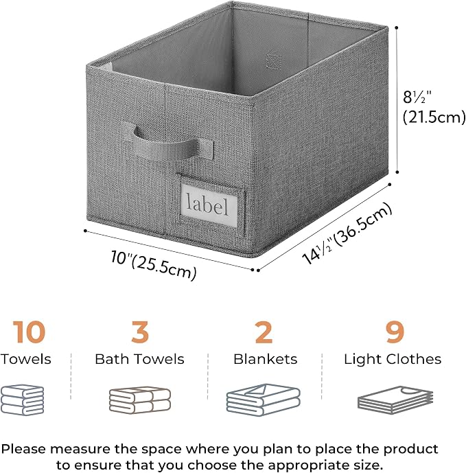 GRANNY SAYS Storage Bins for Shelves, Closet Bins - Image 6
