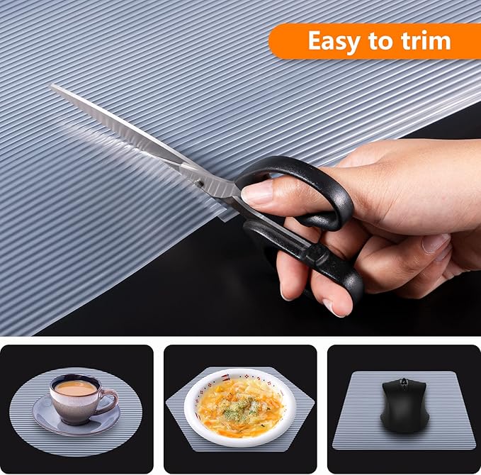 Shelf Liners for Kitchen Cabinets Non Adhesive Drawer Liner EVA Material - Image 3