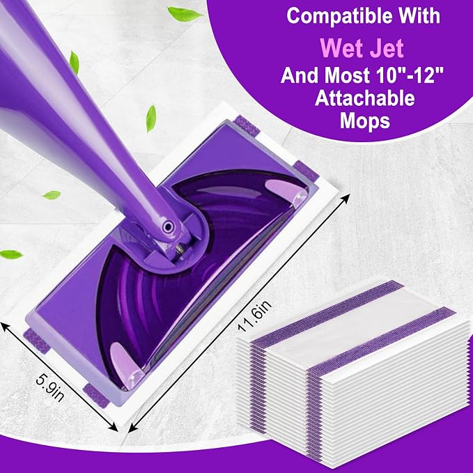 40 Count Disposable Wet Pads Refill - Image 2