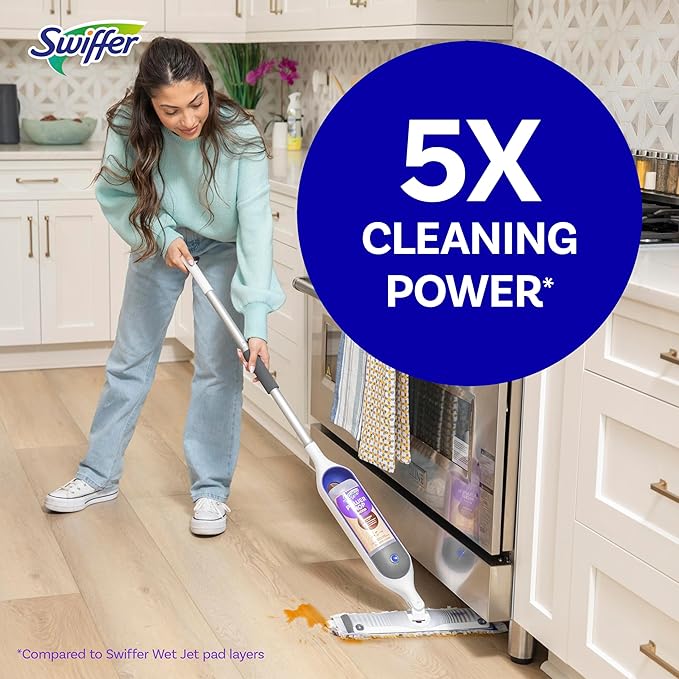 Swiffer Power Mop Wood, Hardwood Floor Cleaner - Image 5
