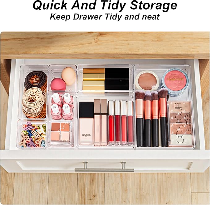 SMARTAKE 7-Piece Drawer Organizer - Image 5