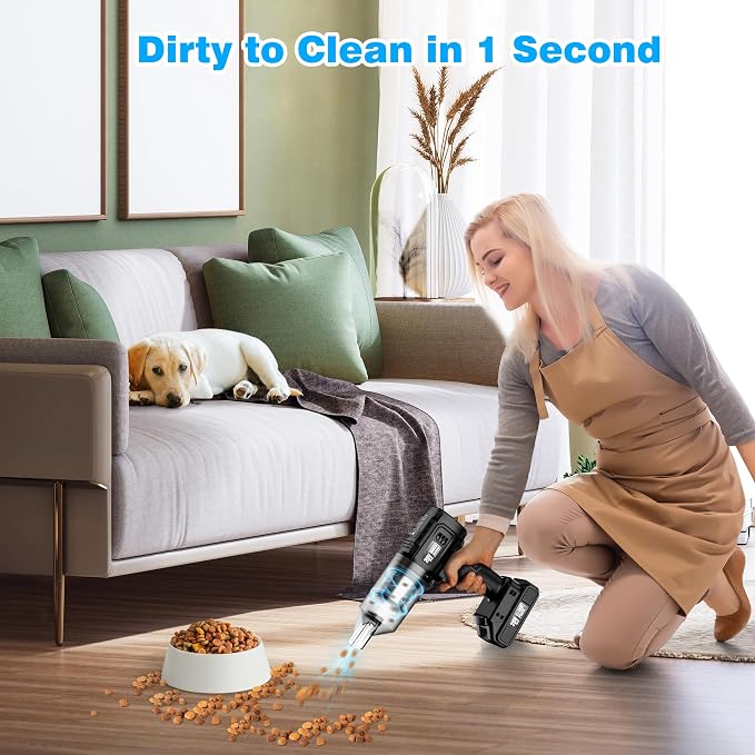 Handheld Vacuum Cleaner Cordless- 35000PA Strong Suction - Image 7