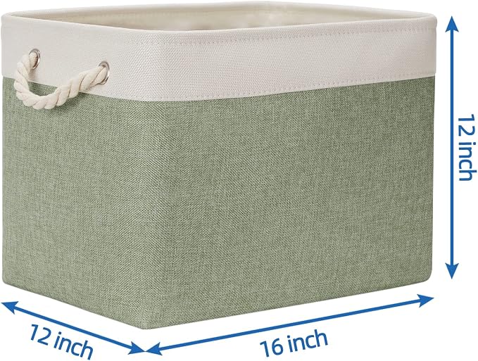 Temary Storage Baskets Fabric Storage Bins - Image 2