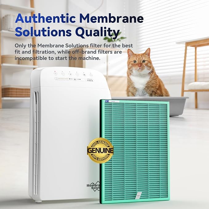 Membrane Solutions MSA3/MSA3S Genuine Pet Odor Removal Air Purifier Filter - Image 5