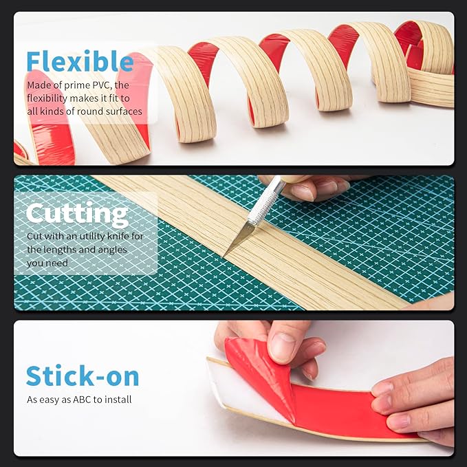 Art3d Self Adhesive Vinyl Floor Transition Strip Laminate Floor Strip Floor - Image 4